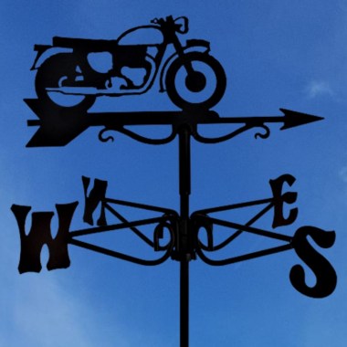 Motorcycle mini weathervane carton